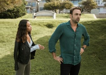 Affluent couple arguing during a high-conflict custody battle in Atlanta, highlighting the need for an elite family lawyer experienced with narcissistic partners